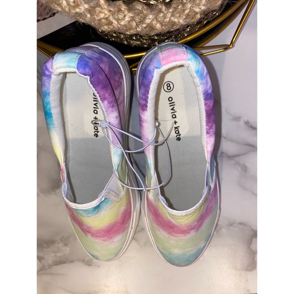 Olivia + Kate Beyley Tie Dye Sneaker/Slip ons - Picture 4 of 10